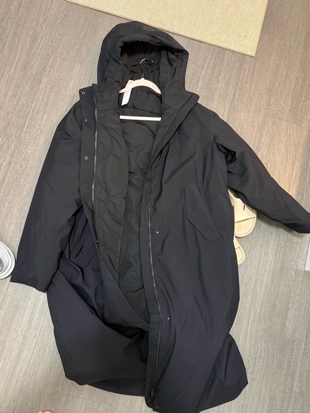 Lululemon Oversized Insulated Rain Coat